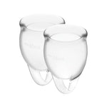 Copa menstrual Feel Confident Transparente