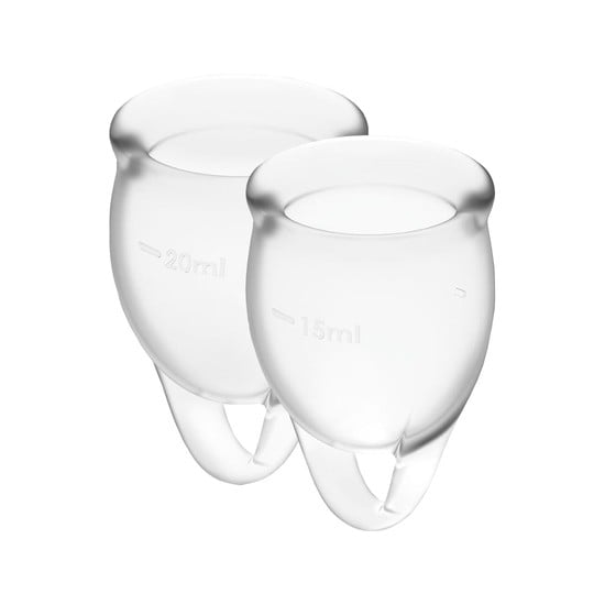 Copa menstrual Feel Confident Transparente