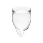 Copa menstrual Feel Confident Transparente (2)
