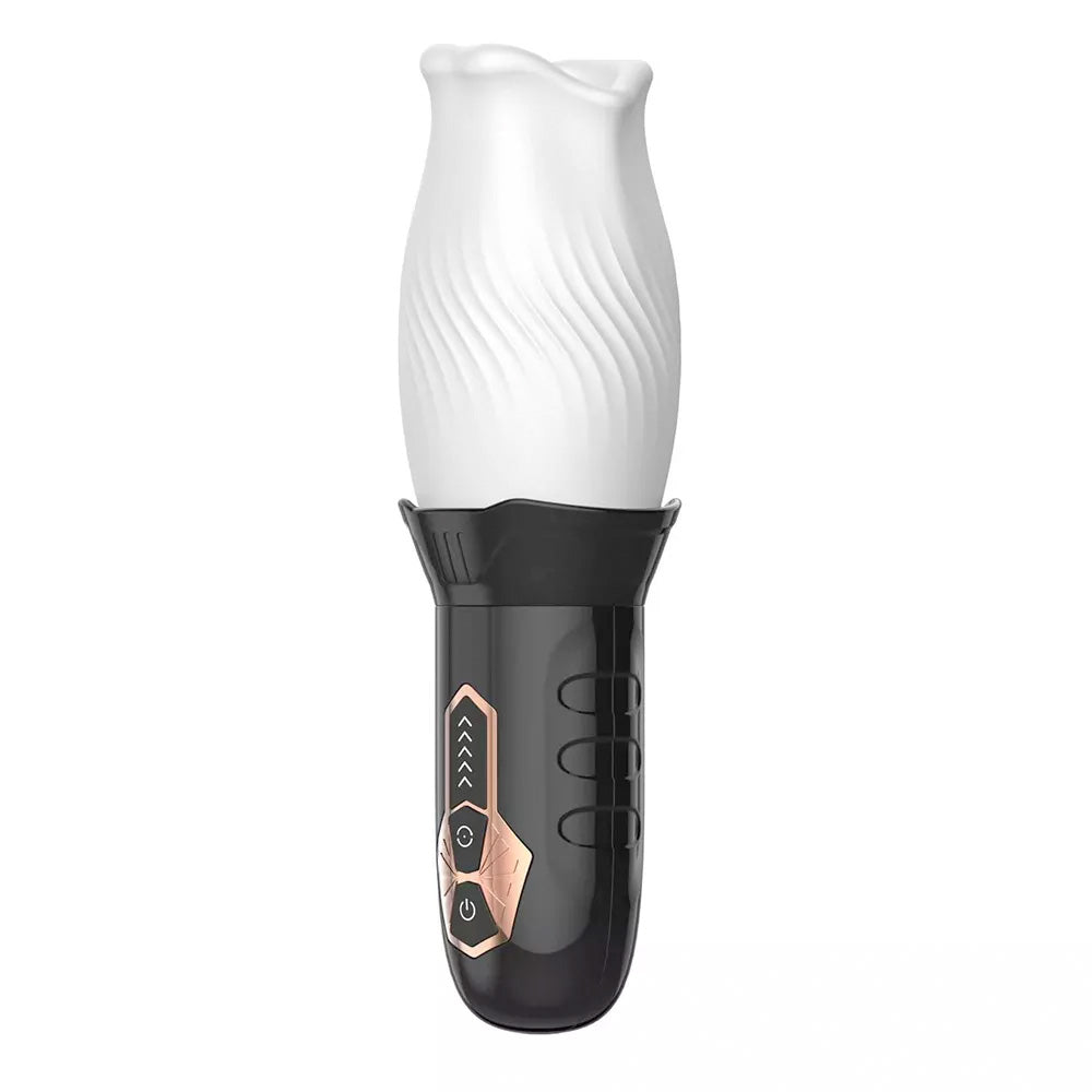 Spin + Vibración v2 - WhitePleasures - Masturbadores masculinos