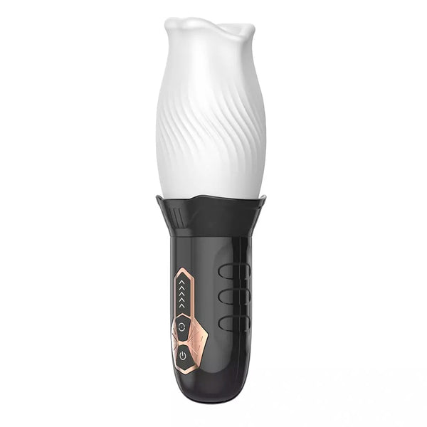 Spin + Vibración v2 - WhitePleasures - Masturbadores masculinos