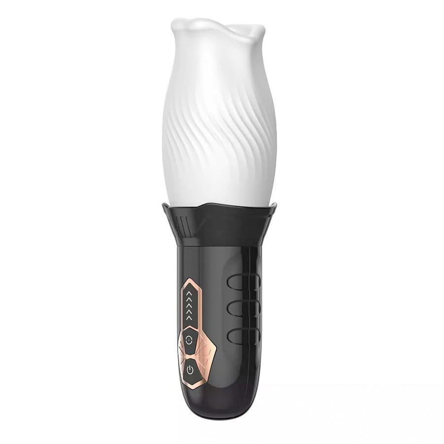 Spin + Vibración v2 - WhitePleasures - Masturbadores masculinos