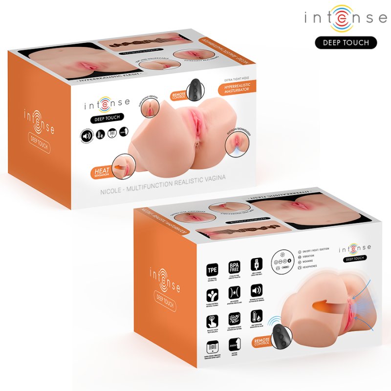 Deep Touch Nicole Masturbador Vagina 5.3 kg - Intense - Masturbadores masculinos (3)