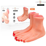 Deep touch Gabbie Mastubador Dos Piezas Forma de Pie - Intense - Masturbadores masculinos