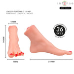 Deep touch Gabbie Mastubador Dos Piezas Forma de Pie - Intense - Masturbadores masculinos (6)