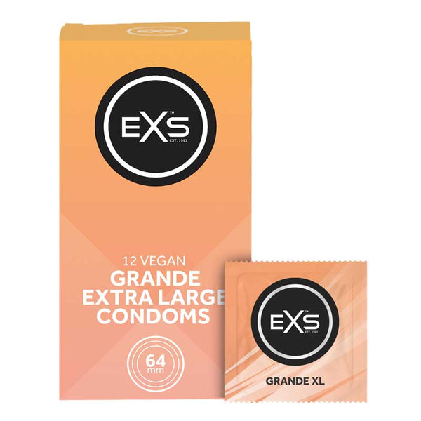 Grande 64 mm 12 uds - EXS - Comprar preservativos o condones