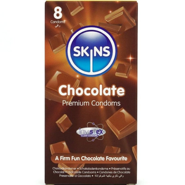 Preservativos Látex Chocolate 8 uds