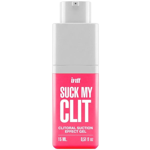 Suck My Clit Gel con Efecto Succión Fresa 15 ml - Intt - Estimulantes sexuales