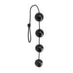 Bolas Vaginales y Anales 60 x 5 cm Negro - Chisa - Bolas anales o cuentas (Anal Beads)
