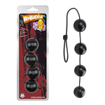 Bolas Vaginales y Anales 60 x 5 cm Negro - Chisa - Bolas anales o cuentas (Anal Beads) (2)