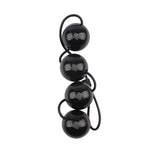 Bolas Vaginales y Anales 60 x 5 cm Negro - Chisa - Bolas anales o cuentas (Anal Beads) (3)