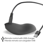 Bliss Estimulador de Braguita Control Remoto USB Silicona - Tardenoche - Vibradores para braguita a control remoto (6)