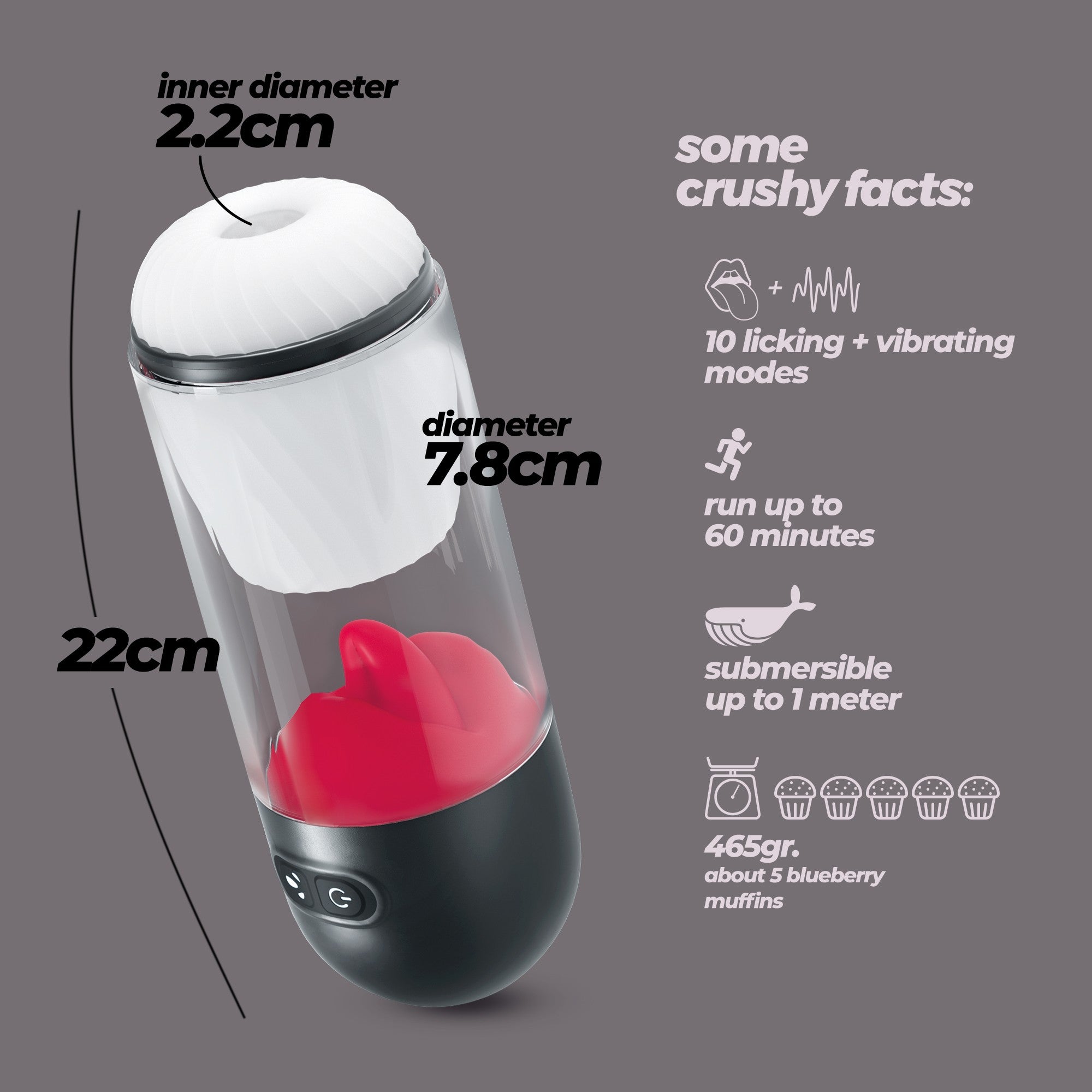 Slurpy Masturbador 2 en 1 - Crushious - Masturbadores masculinos (4)