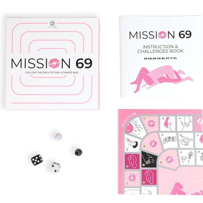 Juego de Mesa Parejas Mission 69 - Secret Play - Juegos de mesa eróticos (4)