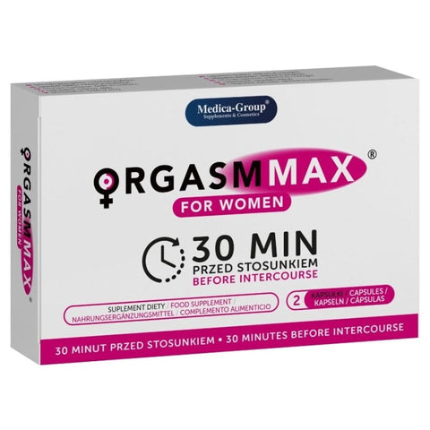 Orgasm Max Cápsulas - CM - Afrodisíacos sexuales
