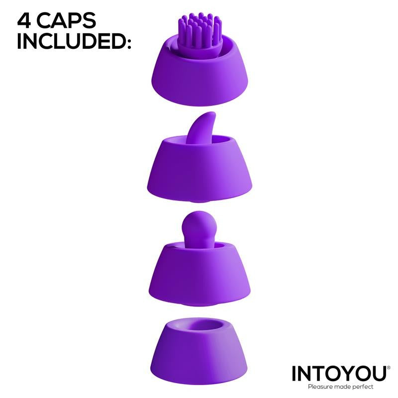 Siter 2 Vibrador Multifunción con Lengua Flapping y Cabezales Intercambiables - Intoyou - Vibradores (5)