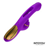 Siter 2 Vibrador Multifunción con Lengua Flapping y Cabezales Intercambiables - Intoyou - Vibradores (6)