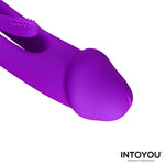 Siter 2 Vibrador Multifunción con Lengua Flapping y Cabezales Intercambiables - Intoyou - Vibradores (7)