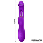 Siter 2 Vibrador Multifunción con Lengua Flapping y Cabezales Intercambiables - Intoyou - Vibradores (8)