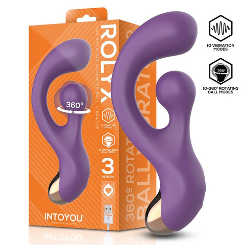 Rolyx Vibrador Multifunción con Rotación 360º - Intoyou - Vibradores
