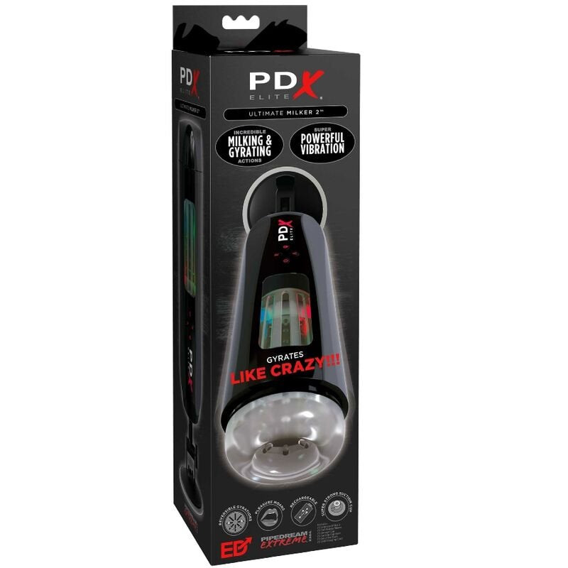 PDX Elite Stroker Ultimate Milker 2 - Pipedream - Masturbadores masculinos (3)