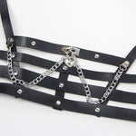 Arnés Corset con Cadenas - Subblime - Lencería erotica (4)