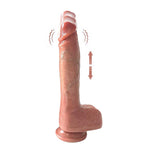 Dildo Realista Movi con Vibración y Sube y Baja - CM - Vibradores