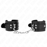Esposas Muñequeras Ajustables Negras - Kink - Esposas para BDSM (2)