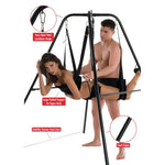 Extreme Lovers Columpio Sexual con Soporte - Hidden Desire - Columpios sexuales y arneses eróticos (4)