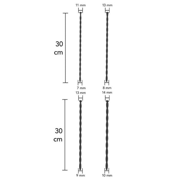 Extreme Advanced Set Dilatadores Uretra 4 unidades