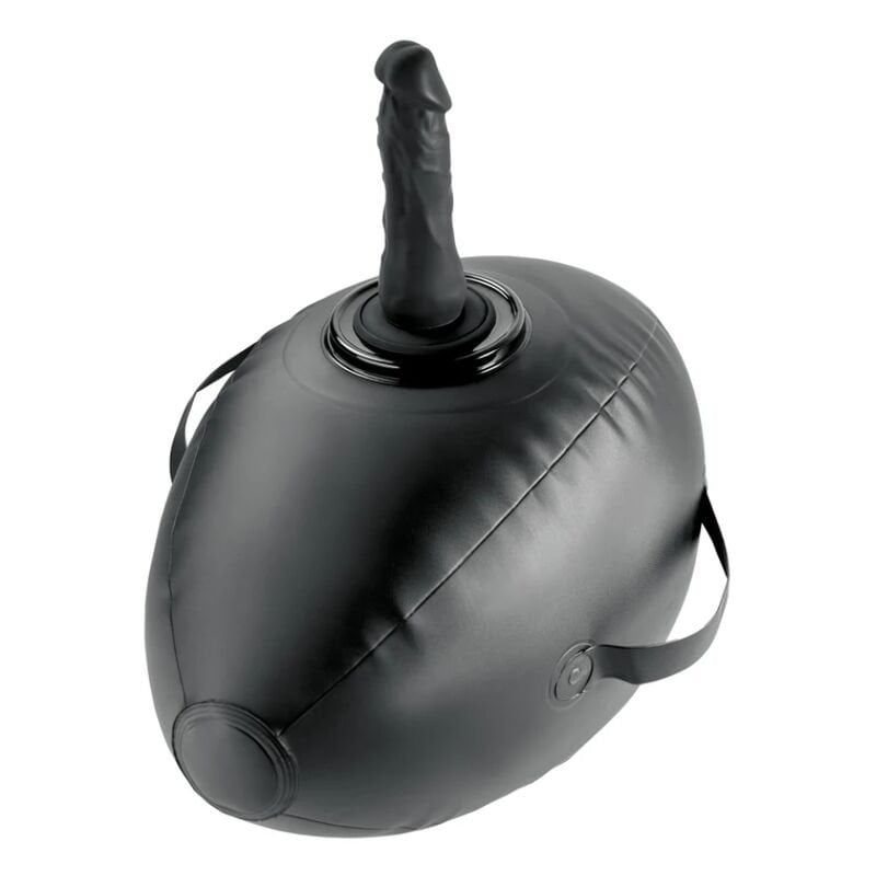 Cojín Hinchable Body Dock con Dildo Negro - FetishFantasy - Sofas y cojines