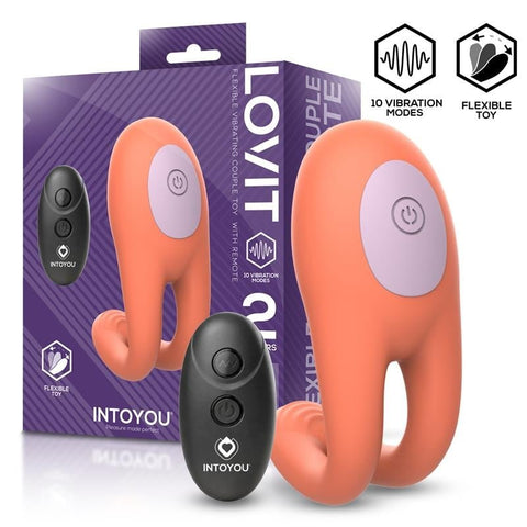 Lovit Vibrador de Pareja Flexible con Control Remote - Intoyou - Vibradores