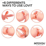 Lovit Vibrador de Pareja Flexible con Control Remote - Intoyou - Vibradores (2)