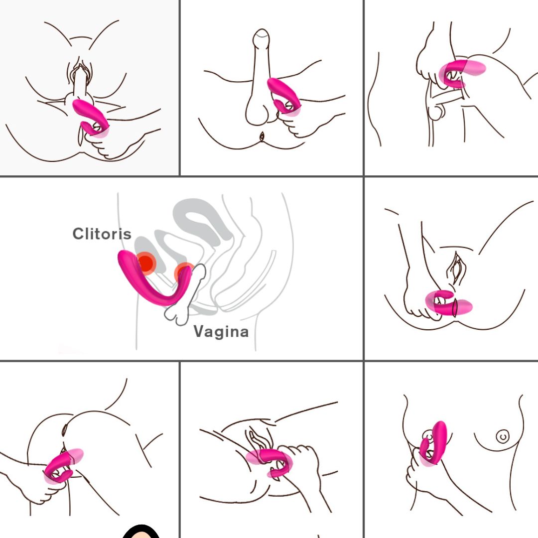 Vibrador Parejas PleasureMax - WhitePleasures - Vibradores (5)