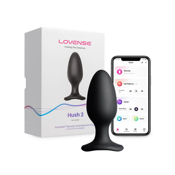 Vibrador Anal Hush 2 Talla L - Lovense - Plugs anales