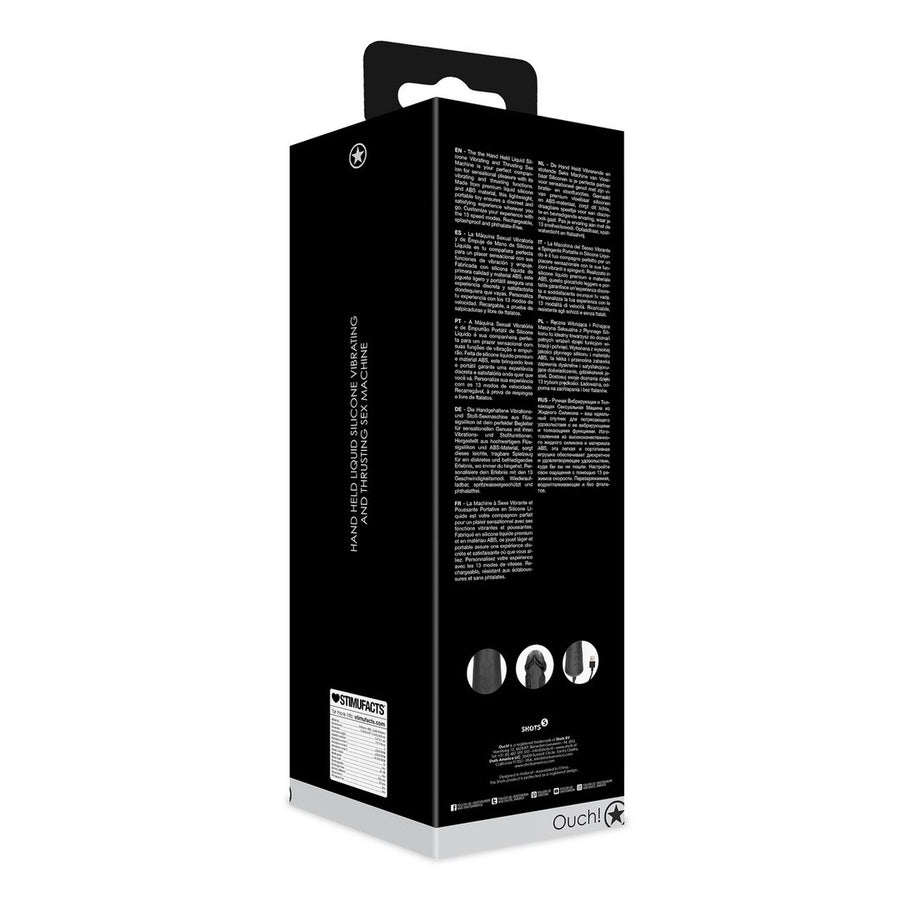 Vibrador Percutor Máquina Sexual - Ouch - Kits para BDSM (6)