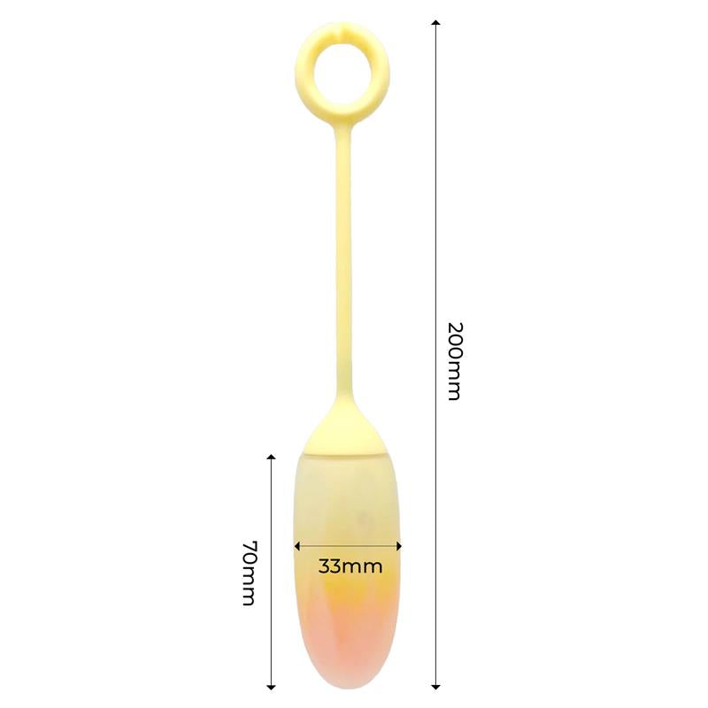 Huevo vibrador Intoyou con APP Amarillo - Intoyou App Series - Vibradores (4)