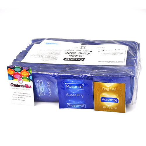 Super King XXL 144 ud - Pasante - Comprar preservativos o condones