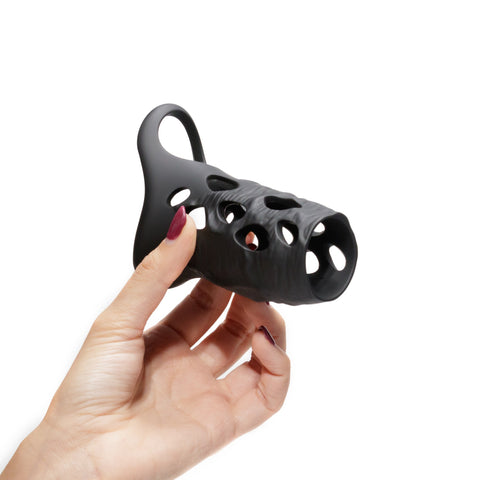 Batiatus Funda Pene Vibradora con Anillo - Crushious - Fundas para el pene