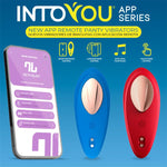 Vibrador de Braguita con APP Rojo - Intoyou App Series - Vibradores para braguita a control remoto (2)