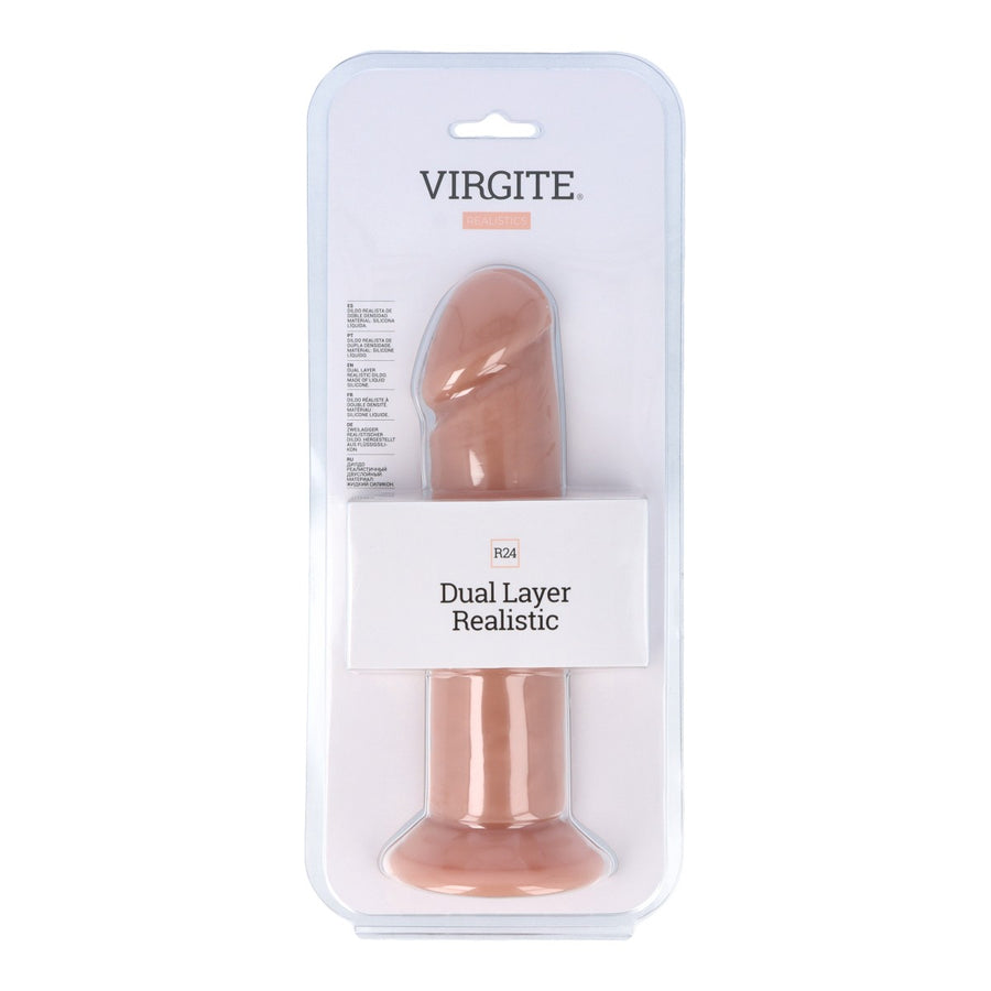 Dildo Realista R24 Silicona 21.5 cm - Virgite - Dildos o Consoladores (3)