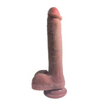 Dildo con Vibración y Movimiento Thrusting 28 cm