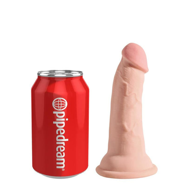 3D Dildo Triple Densidad Plus 13 cm Natural 2