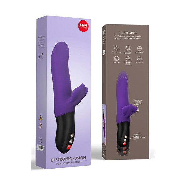 Vibrador Bi Stronic Fusion Violeta 2