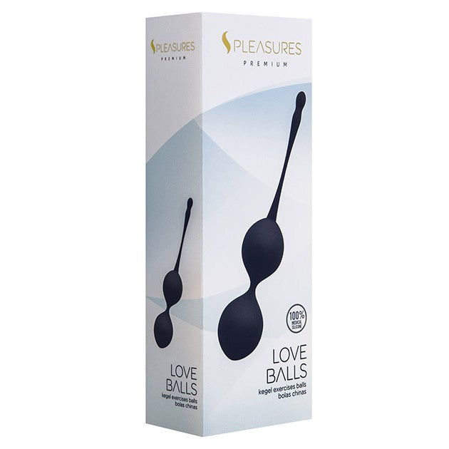 Love Balls Kegel Negras - S Pleasures - Bolas Chinas (3)