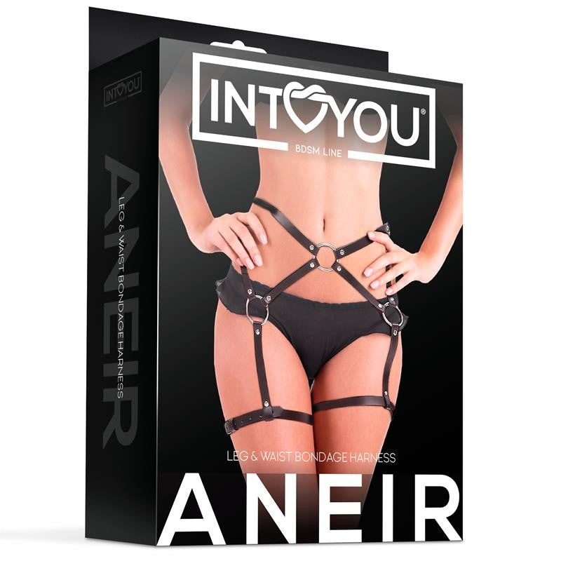 Aneir Arnés para Pierna y Cintura Ajustable - Intoyou - Lencería erotica (3)