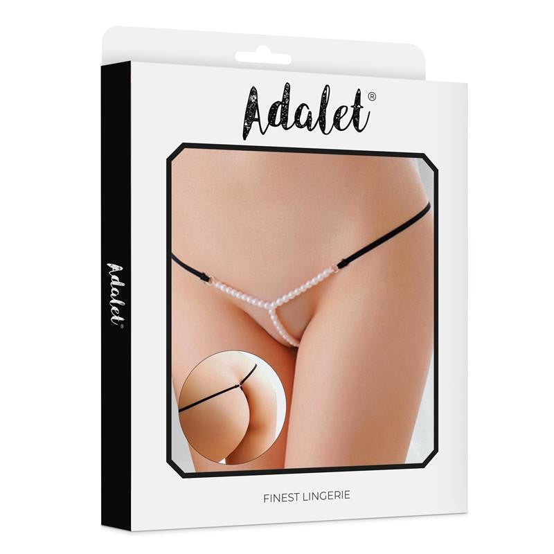 Ayla Tanga con Perlas Talla Única - Adalet - Lencería erotica (3)