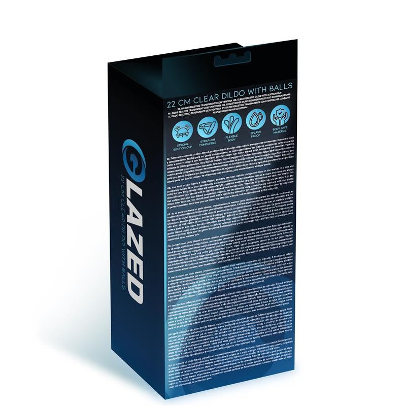 Dildo Realista Cristalino 22 cm - Glazed - Dildos o Consoladores (4)