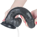 Dildo Eyaculador Negro 23 cm - Lovetoy - Dildos o Consoladores (3)