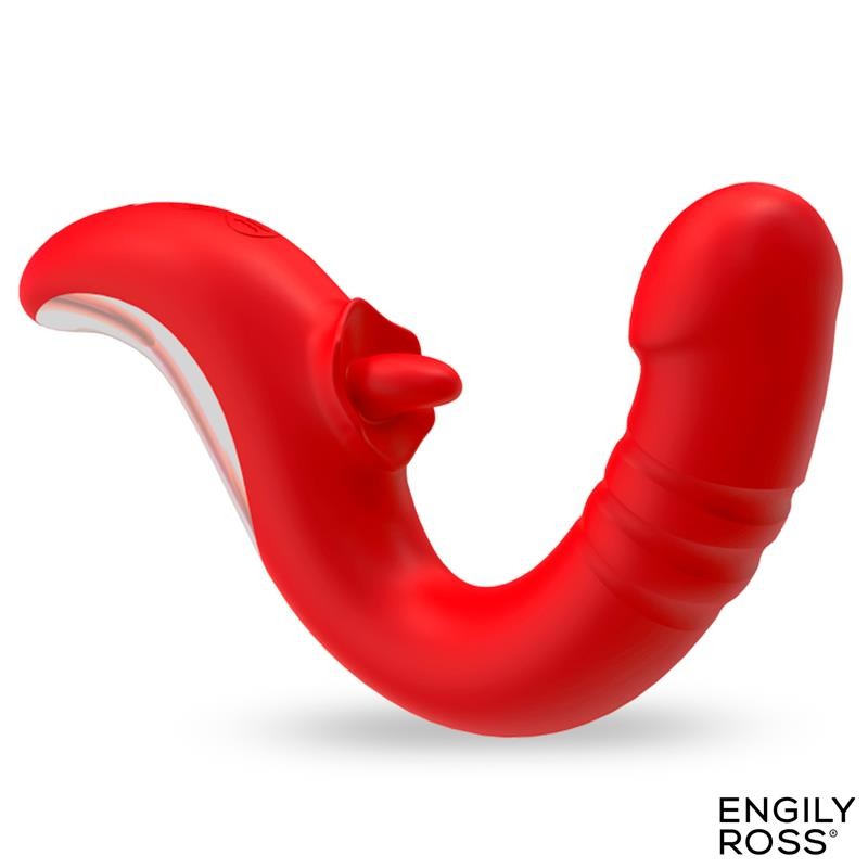 Drako Vibrador Punto G y Simulador Sexo Oral - ENGILY ROSS - Vibradores (6)